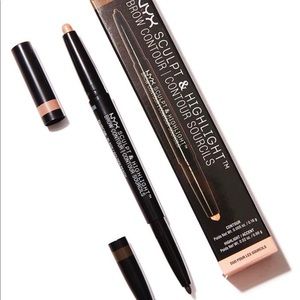 NYX brow makeup